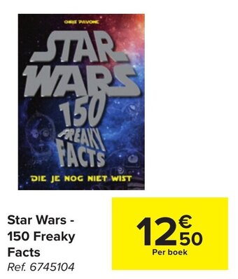 Carrefour Star Wars - 150 Freaky Facts aanbieding