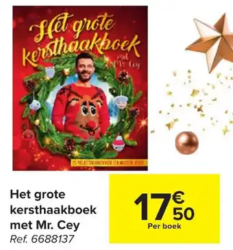 Carrefour Het grote kersthakboek met Mr. Cey aanbieding
