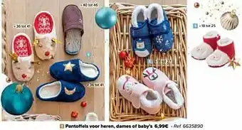 Carrefour Pantoffels voor heren dames of baby’s aanbieding