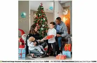 Carrefour Hemd met lange mouwen voor jongens aanbieding