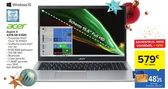 Carrefour Aspire 3 A315-58-53GN aanbieding