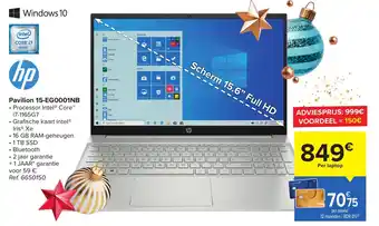 Hp Pavillion 15-EG0001NB