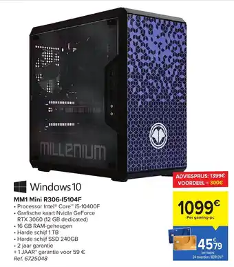 Carrefour MM1 Mini R306-I5104F aanbieding