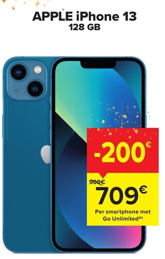 Carrefour Apple iPhone 13 128GB aanbieding