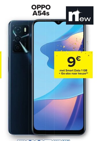 Carrefour Oppo A54s aanbieding