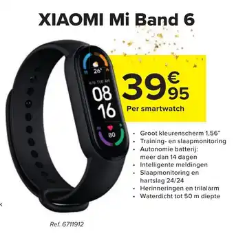 Carrefour Xiaomi Mi Band 3 aanbieding