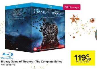 Carrefour Blu-ray Game of Thrones - The Complete Series aanbieding