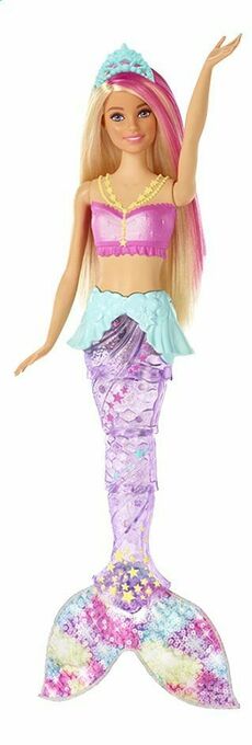 Dreamland Barbie mannequinpop Dreamtopia Zwemmende zeemeermin aanbieding