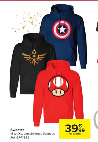 Carrefour Sweater aanbieding