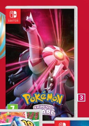 Carrefour Nintendo Switch Pokemon Shining Pearl aanbieding