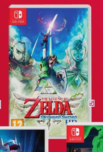 Carrefour Nintendo Switch The Legend of Zelda Skyward Sword HD aanbieding