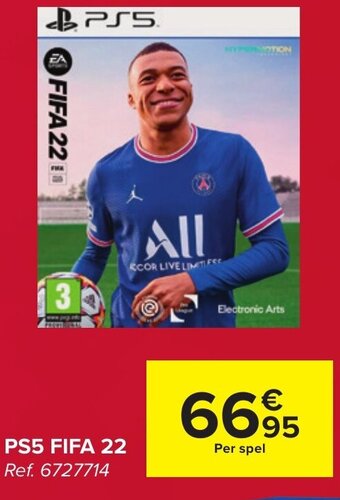 Carrefour PS5 FIFA 22 aanbieding