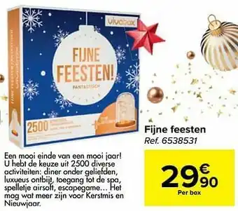 Carrefour Fijne feesten aanbieding