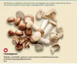 Delhaize Champignons aanbieding