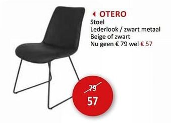 Weba Otero stoel aanbieding