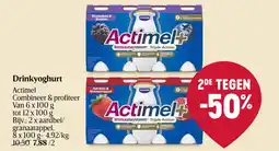Delhaize Actimel Drinkyoghurt aanbieding