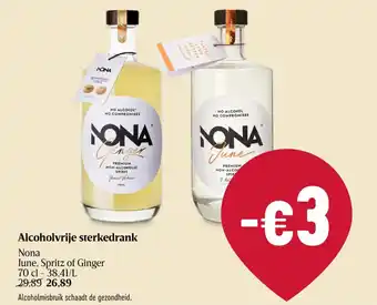 Delhaize Nona Alcoholvrije sterkedrank aanbieding