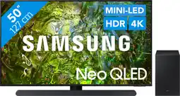 Coolblue Samsung Neo QLED 4K 50QN90D (2024) + Soundbar aanbieding