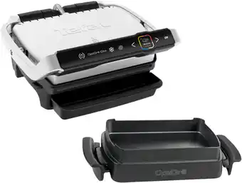 Coolblue Tefal OptiGrill Elite GC750D + Tefal Snacking & Baking Accessoire aanbieding