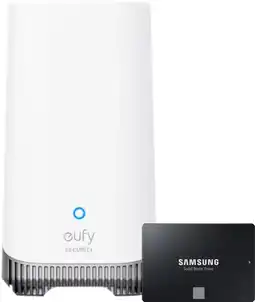 Coolblue Eufy Homebase 3 + Samsung 870 EVO 1TB SSD aanbieding