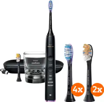 Coolblue Philips Sonicare DiamondClean Smart HX9917/89 + All-in-one (2 pièces) + Gum Care (4 pièces) aanbieding