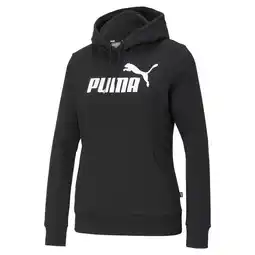 Decathlon Essentials Logo hoodie voor dames PUMA Black aanbieding