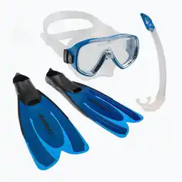 Decathlon Cressi Agua snorkelset Masker + Snorkel + Vinnen aanbieding