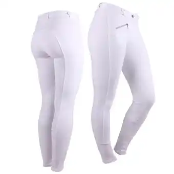 Decathlon QHP Rijbroek Adult - Wit aanbieding