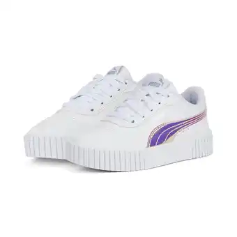 Decathlon Carina 2.0 Holo sneakers voor kinderen PUMA White Silver Gray aanbieding