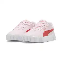 Decathlon Carina 2.0 sneakers voor kinderen PUMA Whisp Of Pink Active Red White aanbieding