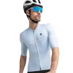 Decathlon Heren Wielrennen ultralichtgewicht wielershirt M3 Tetris SIROKO Blauw aanbieding