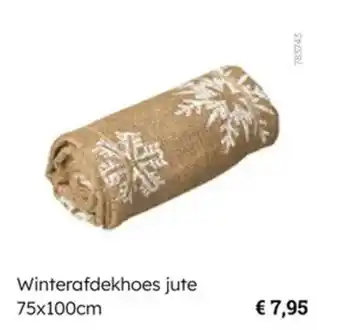 Multi bazar Winterafdekhoes jute aanbieding