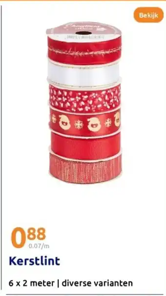 Action Kerstlint aanbieding