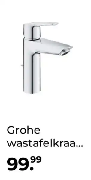 GAMMA Grohe wastafelkraa aanbieding