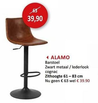 Alamo barstoel