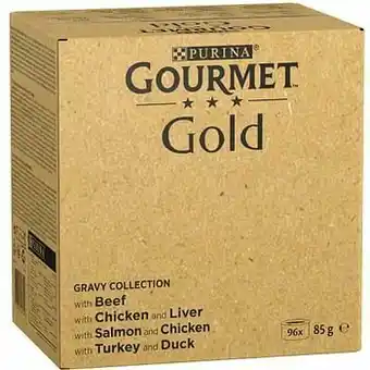 Gourmet Gold Kattenvoer Voordeelpakket 96 x 85 g Bestel ook: universeel blikdeksel om luchtdicht af te sluiten