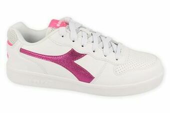 Berca Shoes Diadora Veterschoen Meisjes/dames Maat 36/39 Playground - Wit aanbieding