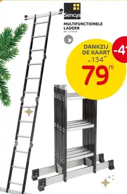 Brico MULTIFUNCTIONELE LADDER aanbieding