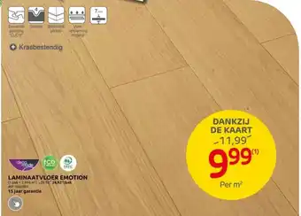 Brico LAMINAATVLOER EMOTION aanbieding