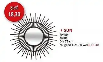 Sun spiegel Dia 76cm