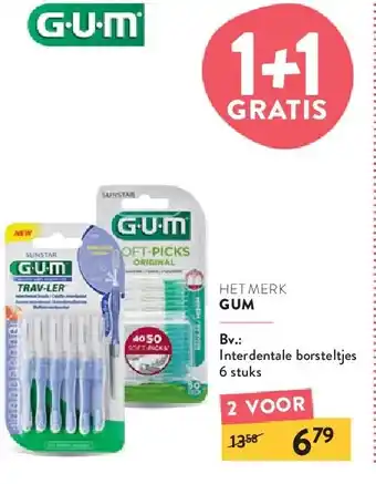 Di Interdentale borsteltjes 6 stuks aanbieding