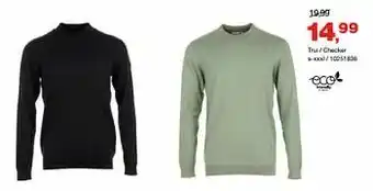 Bristol Trui - checker aanbieding