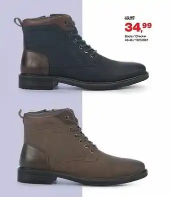 Bristol Boots - checker aanbieding
