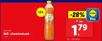 Lidl ACE- vitaminedrank aanbieding