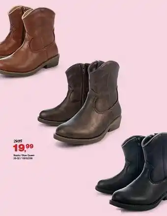 Bristol Boots - blue queen aanbieding