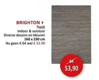 Weba Brighton tapijt 160 x 230cm aanbieding