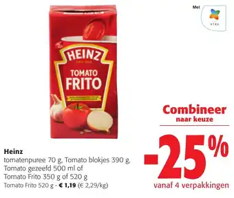 Colruyt Heinz Tomato Frito aanbieding