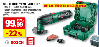 Hubo Multitool "PMF 2000 CE" aanbieding