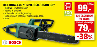 Hubo Kettingzaag "Universal Chain 35" aanbieding