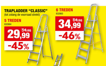 Hubo Trapladder "Classic" aanbieding